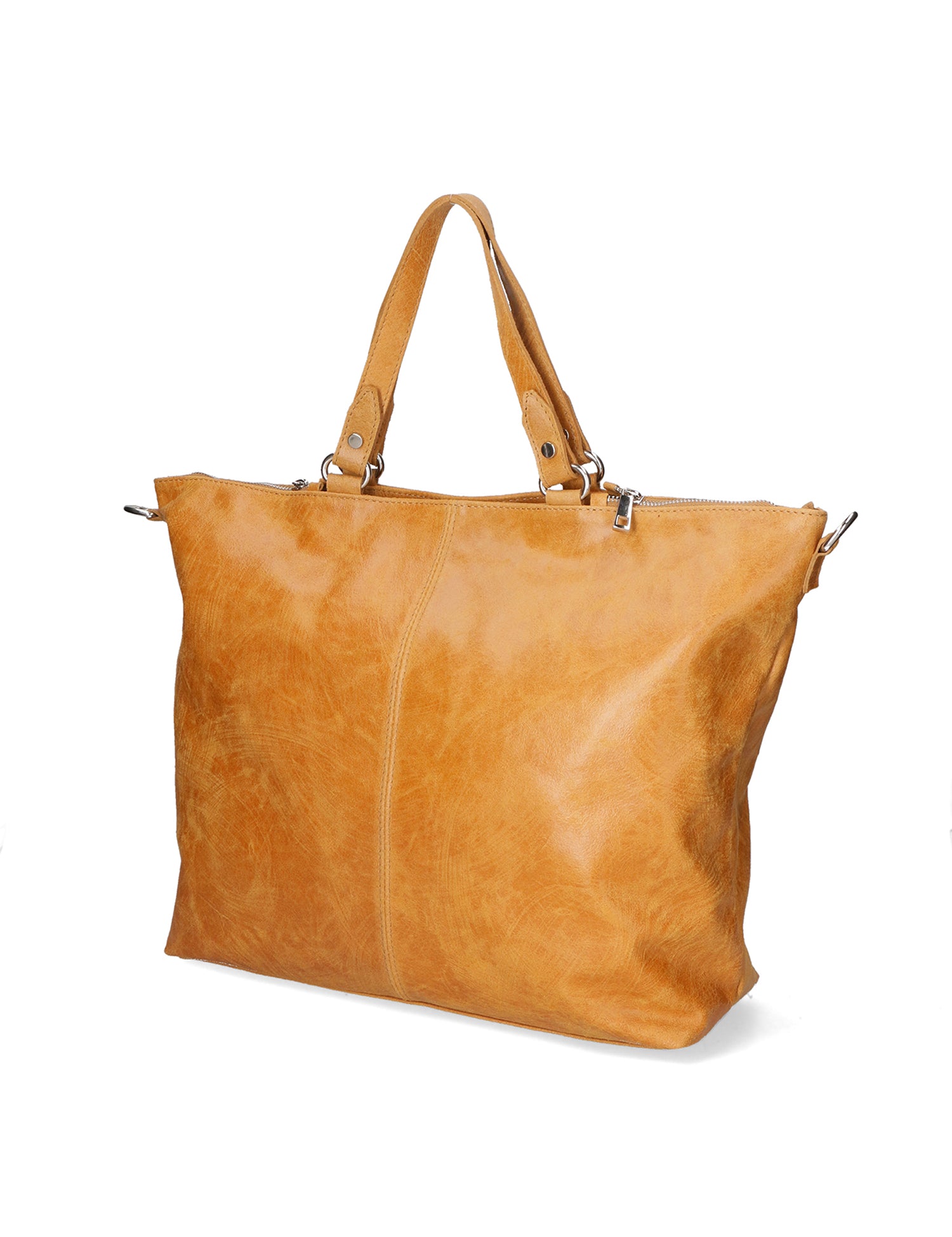 Elisamaria Borsa a spalla da donna Vera pelle 80055-CUOIO Gave Lux