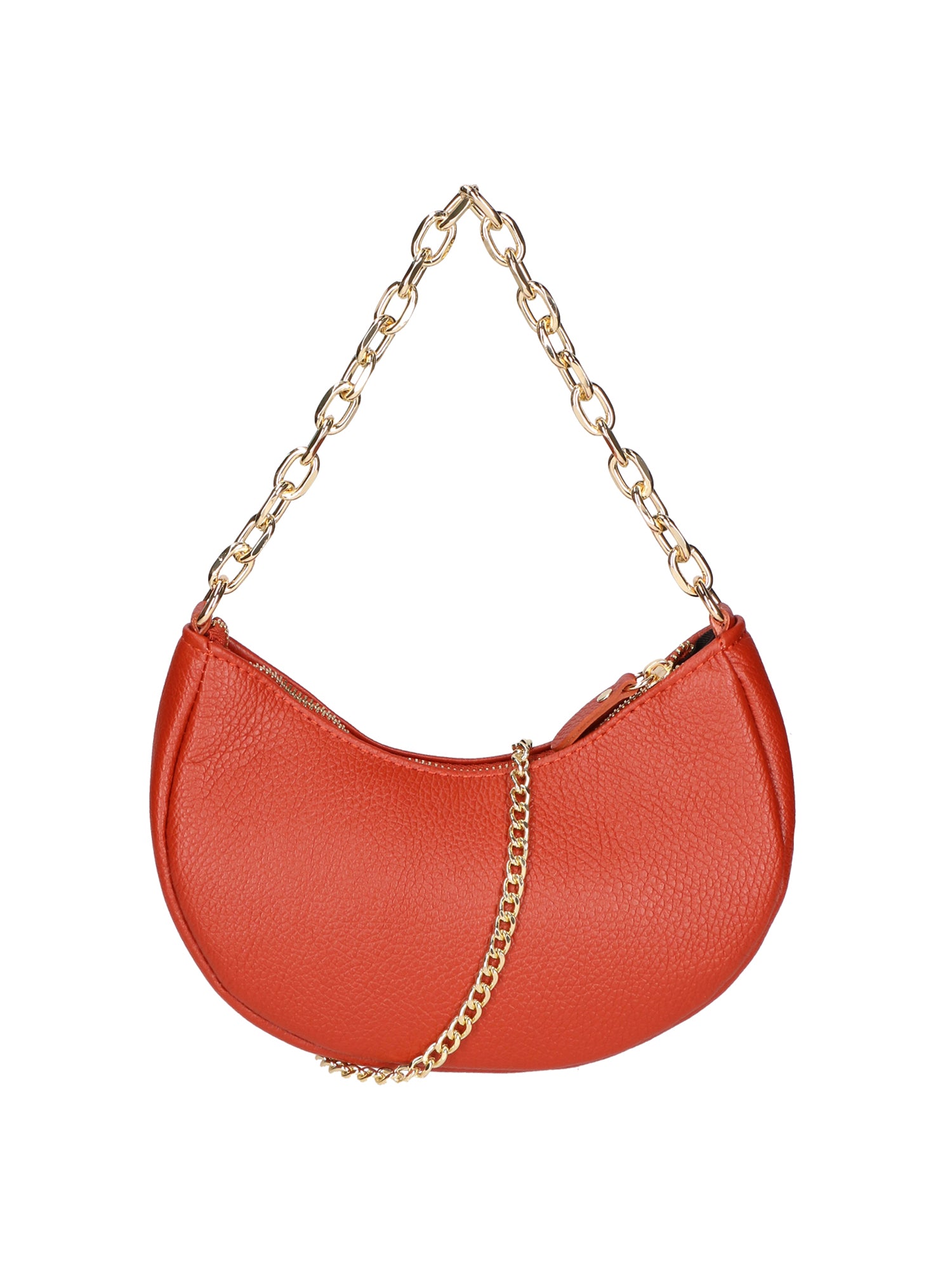 Loreta Borsa a spalla da donna Vera pelle 06511-D61 MATTONE(HP) Gave Lux