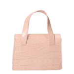 Borsa a mano da donna Pelle goffrata MYB-7036-SS-C13 ROSA My Best Bag