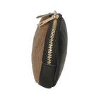 Rachele Pochette donna vera pelle Zip 02535-TAUPE Gave Lux