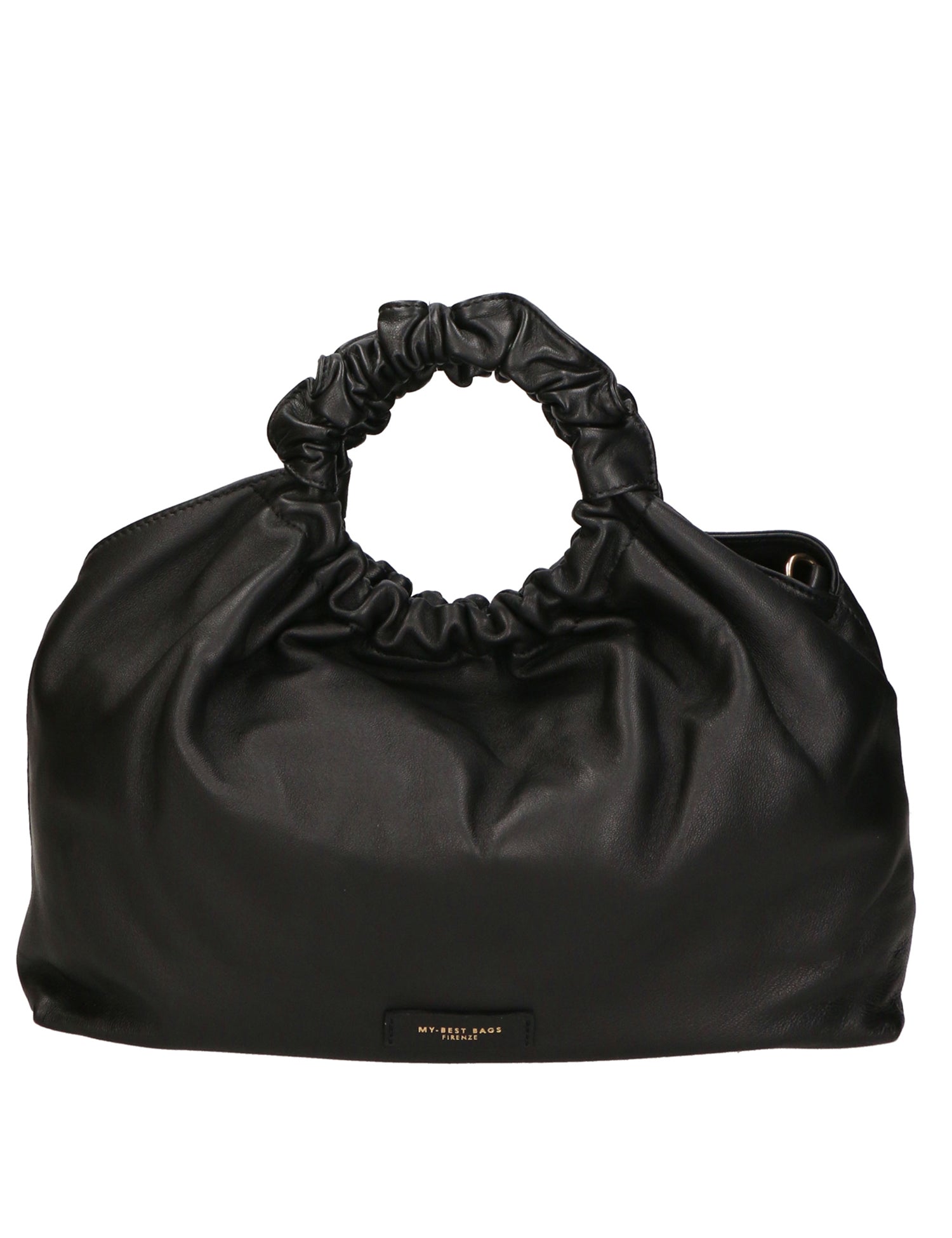 Borsa a mano da donna 100% pelle nappa MYB-8045-FW-NERO 21 My Best Bag