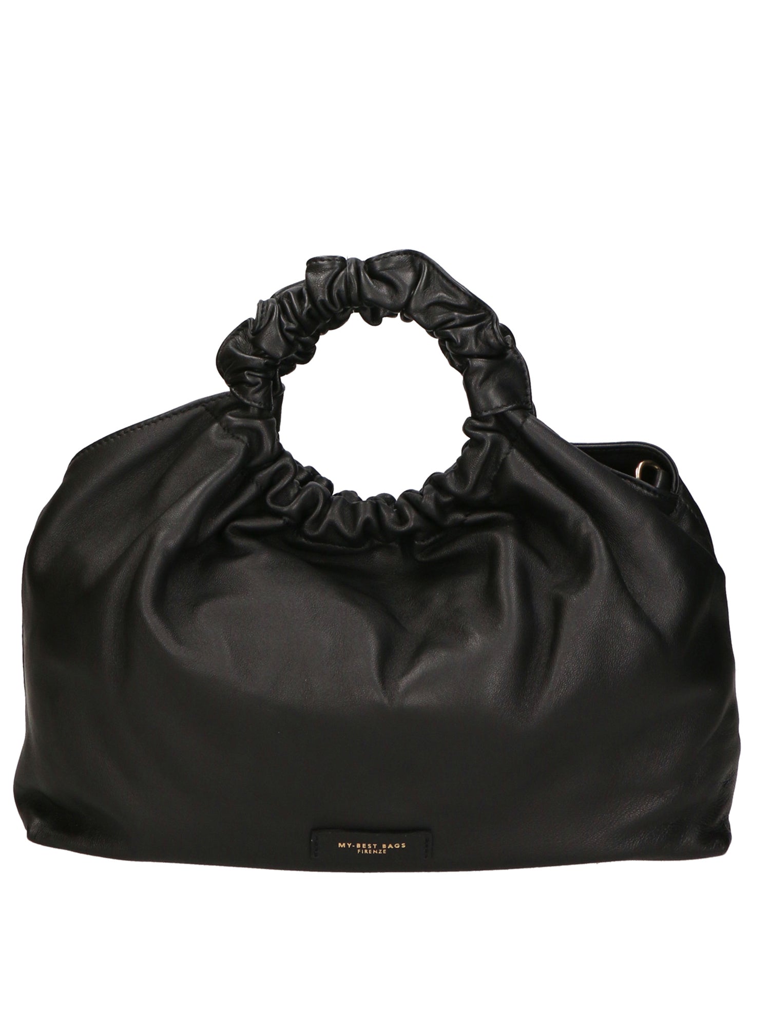 Borsa a mano da donna 100% pelle nappa MYB-8045-FW-NERO 21 My Best Bag