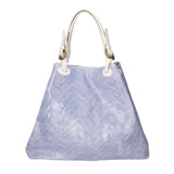 Crystalline Chic Borsa a spalla da donna Vera pelle 03631-032 CIELO Chiara Ferretti