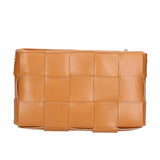 Borsa a tracolla da donna 100% vera pelle MYB-7057-SS-CUOIO+BEIGE My Best Bag