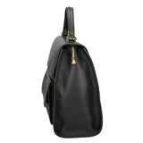 Borsa a mano da donna 100% vera pelle MYB-6033-FW-D28 NERO BLACK My Best Bag