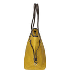 Emiliana Borsa a spalla da donna Vera pelle 80061-GIALLO Gave Lux