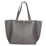 Beata Borsa a spalla da donna Vera pelle 05779-D27 GRIGIO Gave Lux