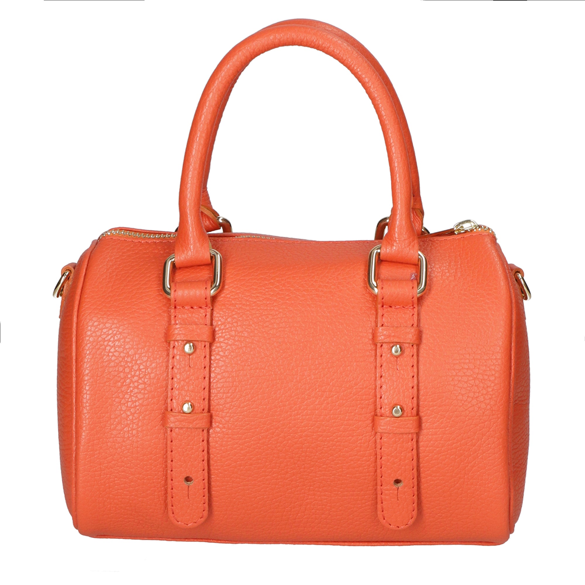 Borsa a tracolla da donna Vera pelle MYB-8023-FW-D35 PAPAYA My Best Bag