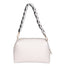 Livia Borsa a spalla da donna Vera pelle 06443-BIANCO Gave Lux