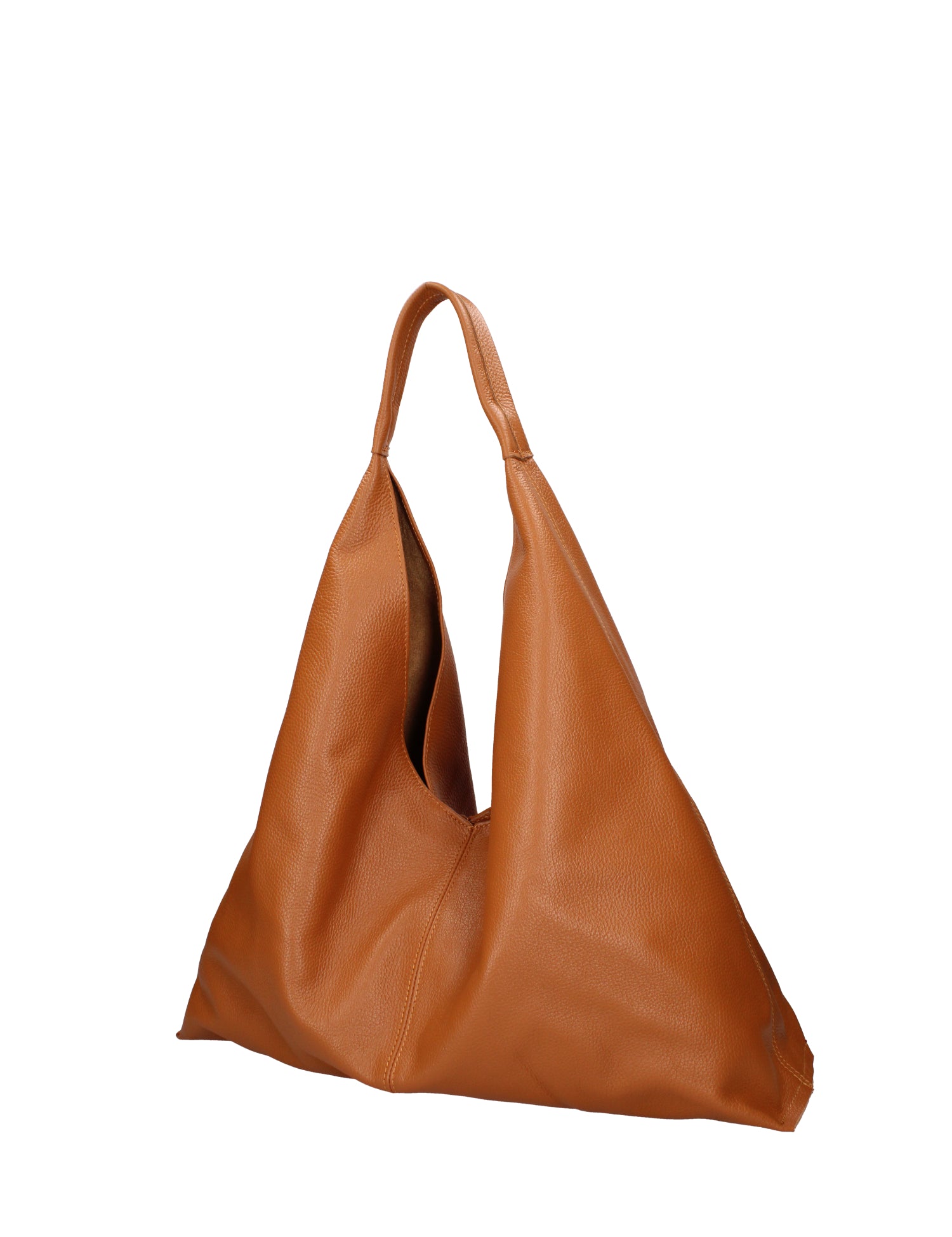 Borsa a mano da donna 100% vera pelle 07209-D44 CUOIO Roberta Rossi