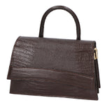 Ariel Borsa a mano da donna Vera pelle 05458-LU23 T.MORO DARK BROWN Gave Lux