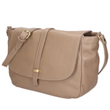 Veronica Borsa a spalla da donna Vera pelle 06519-D40 TAUPE Gave Lux
