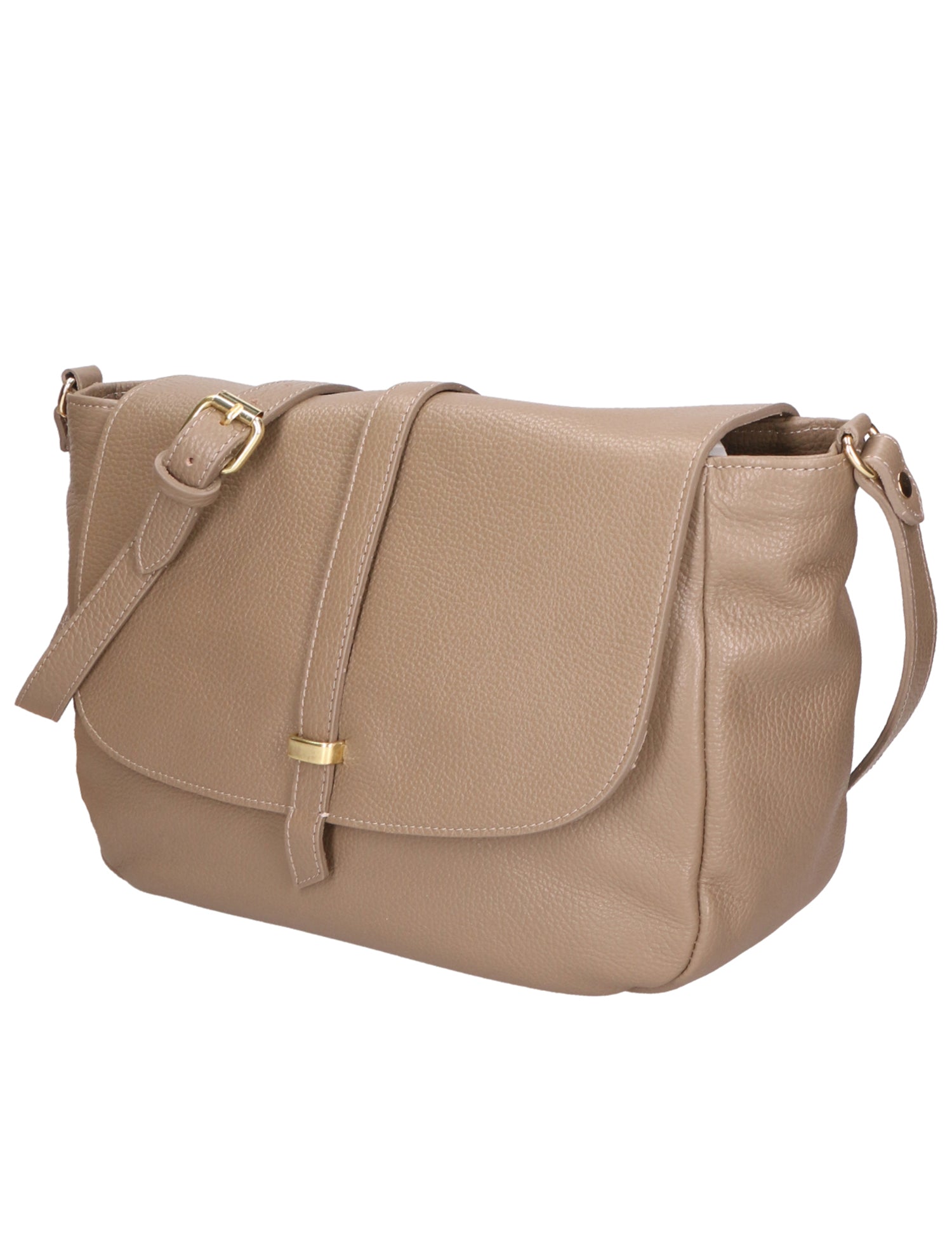 Veronica Borsa a spalla da donna Vera pelle 06519-D40 TAUPE Gave Lux