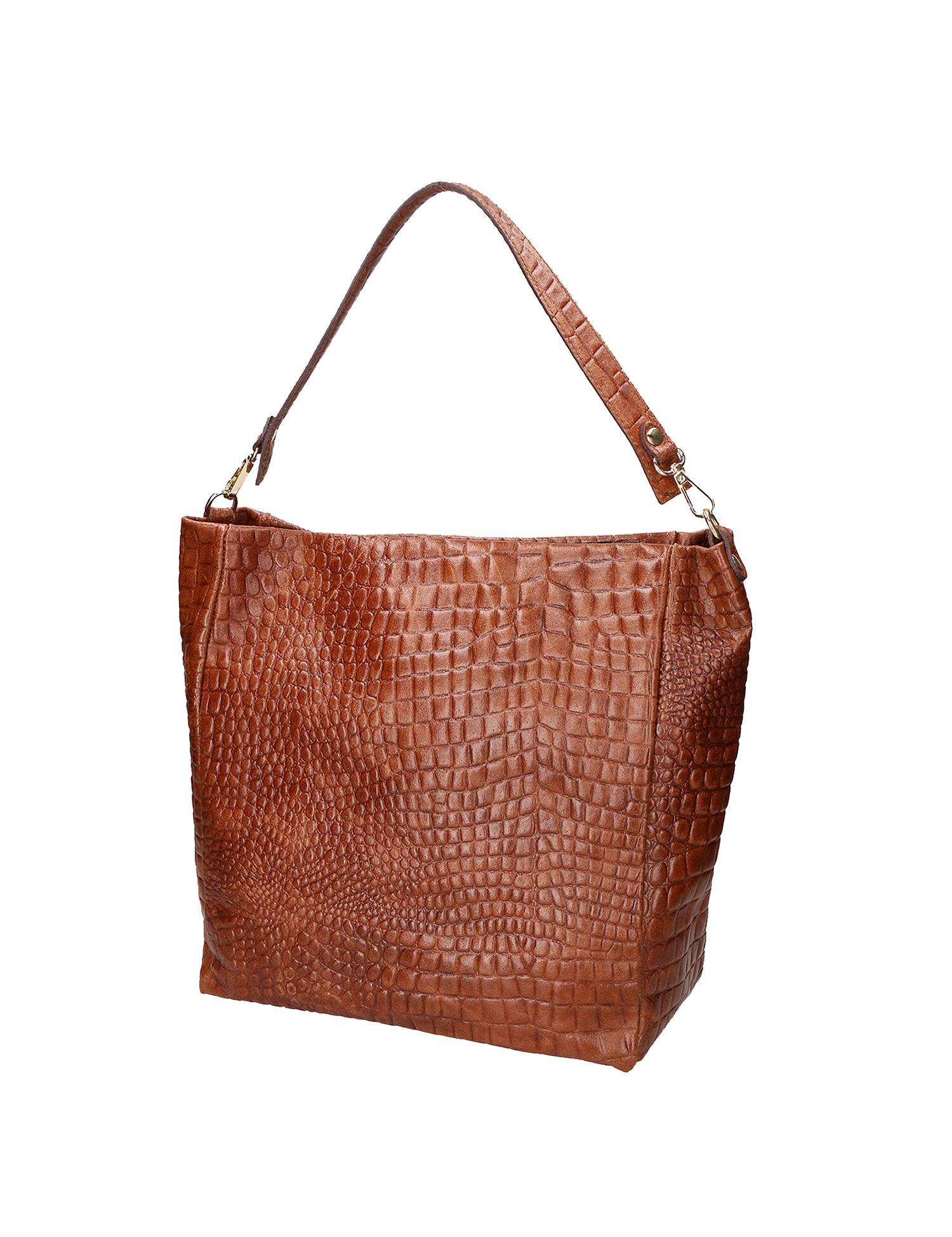 Valtera Borsa a spalla da donna Vera pelle 06500-041 MARRONE Gave Lux