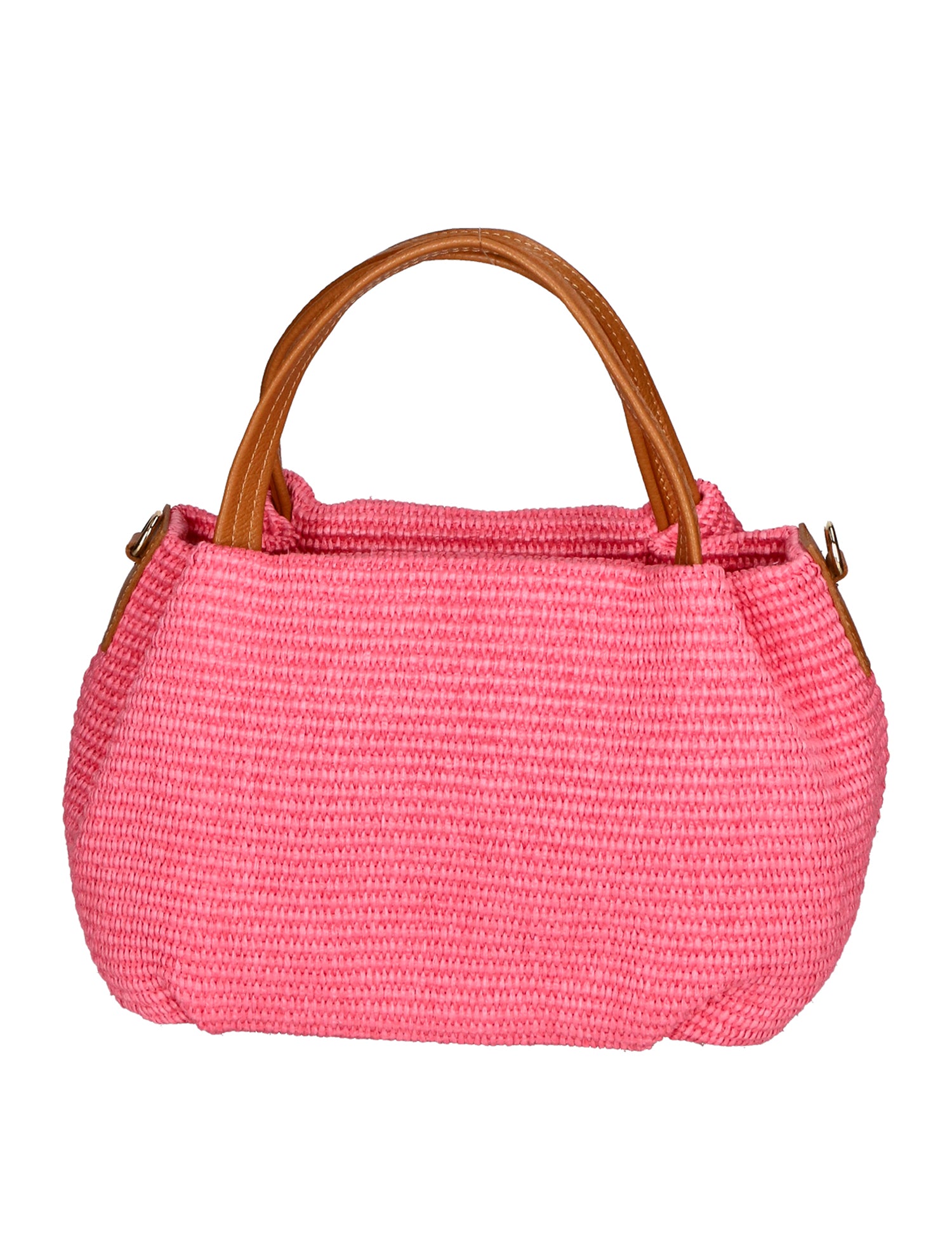 Allegra Borsa a mano da donna Pelle e Paglia 05116-308 BARBIE CUOIO S44 Gave Lux