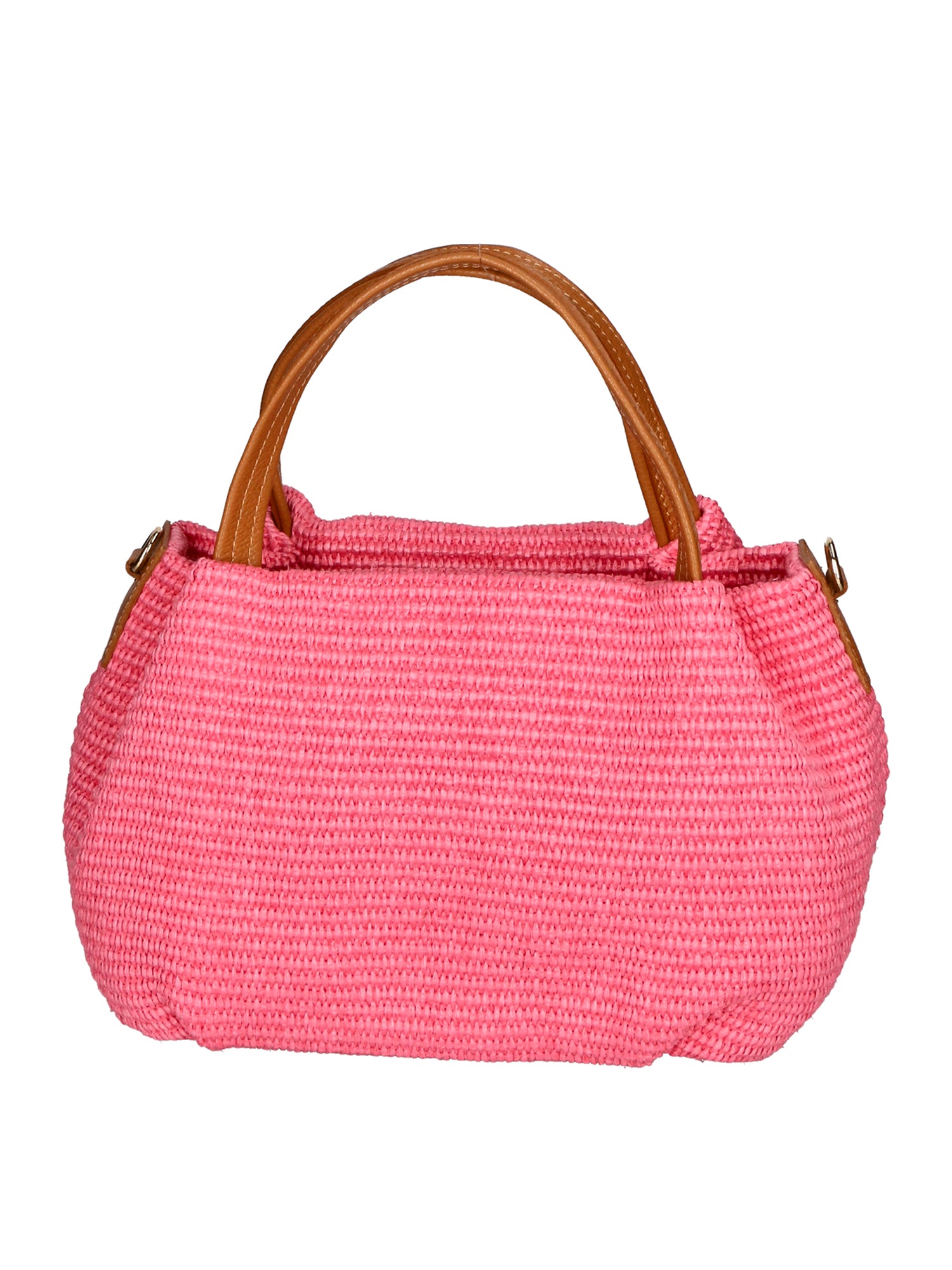 Allegra Borsa a mano da donna Pelle e Paglia 05116-308 BARBIE CUOIO S44 Gave Lux