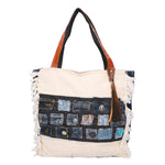Janet Borsa a spalla da donna Cotone e Jeans 88108-JEANS 012 Gave Lux