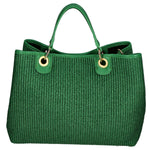 Borsa a mano da donna Paglia & Pelle MYB-05168-SS-529+D47 VERDE MELA My Best Bag