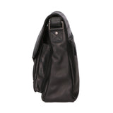 Borsa a mano unisex vera pelle Made in Italy SN5861947-BLACK Santini Firenze