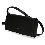 Borsa a tracolla da donna 100% pelle MYB-8048-FW-P218 NERO My Best Bag