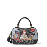 Bardolino Borsa a mano da donna Poliestere + Poliuretano B16802-UNICO Braccialini