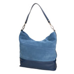 Graziana Borsa a spalla da donna Vera pelle 05960-25 BLU JEANS 24 BLU JEANS Gave Lux