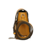 Eolara Borsa a spalla da donna Vera pelle 193842-SENAPE Gave Lux