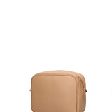 Borsa a Tracolla in Dollaro Leather Sabbia