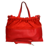 Firenze Borsa a mano da donna Vera pelle 01838-D08 ROSSO RED Gave Lux