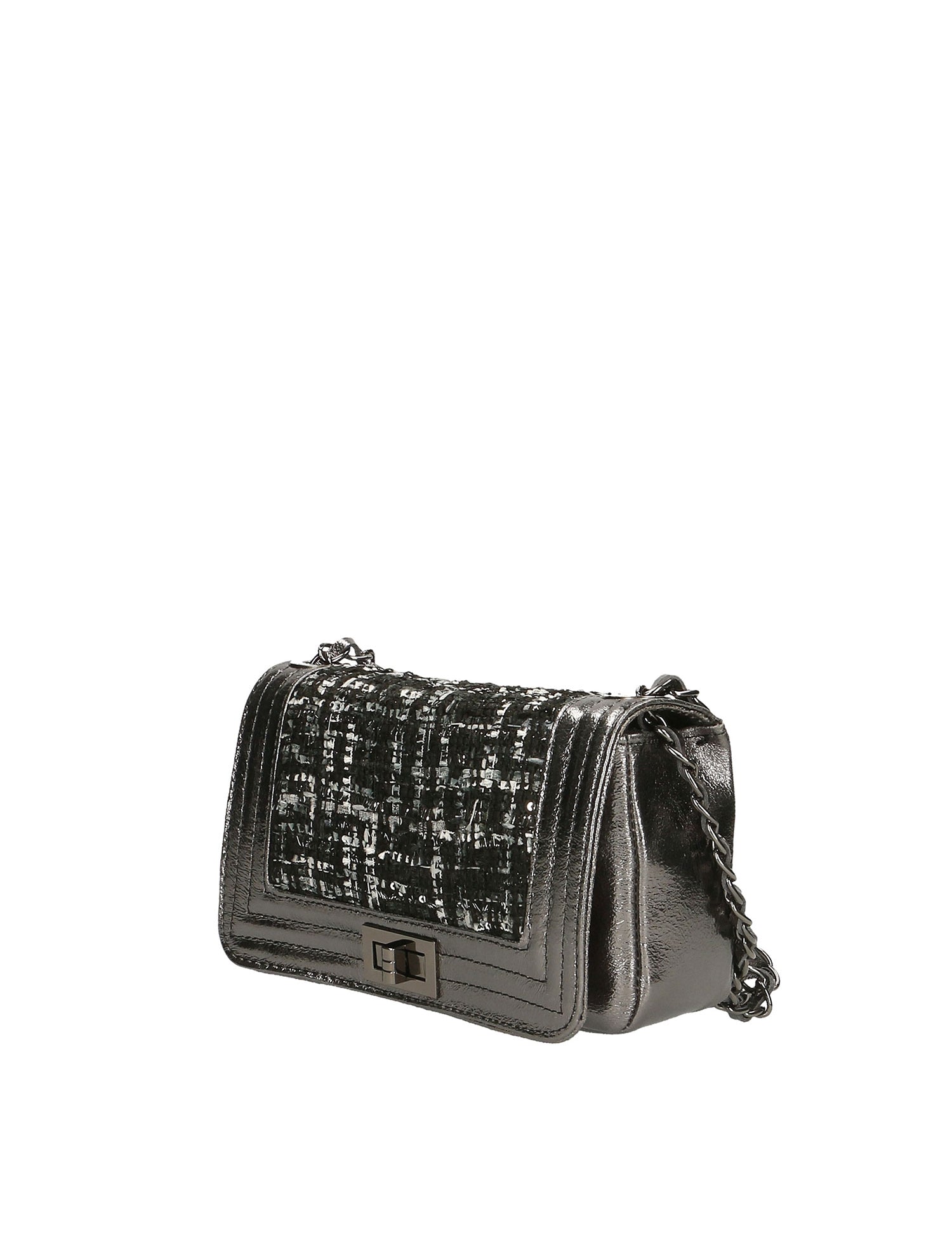 Isolde Borsa a tracolla donna Vera pelle 1511 1-NERO Gave Lux