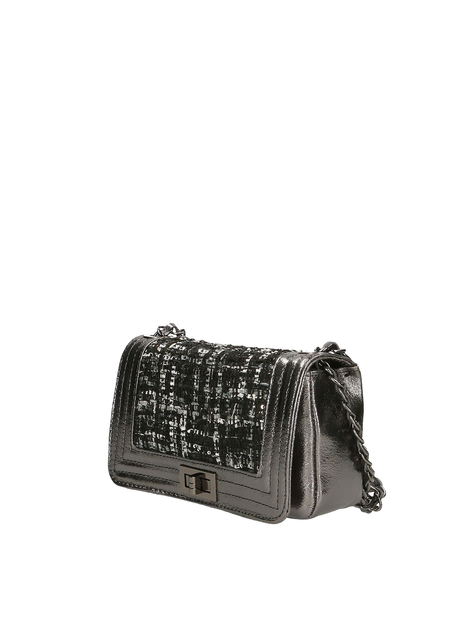 Isolde Borsa a tracolla donna Vera pelle 1511 1-NERO Gave Lux