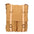 Milena Borsa a tracolla unisex Canvas e vera pelle ZG3009-CUOIO COGNAC Gave Lux