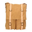 Milena Borsa a tracolla unisex Canvas e vera pelle ZG3009-CUOIO COGNAC Gave Lux