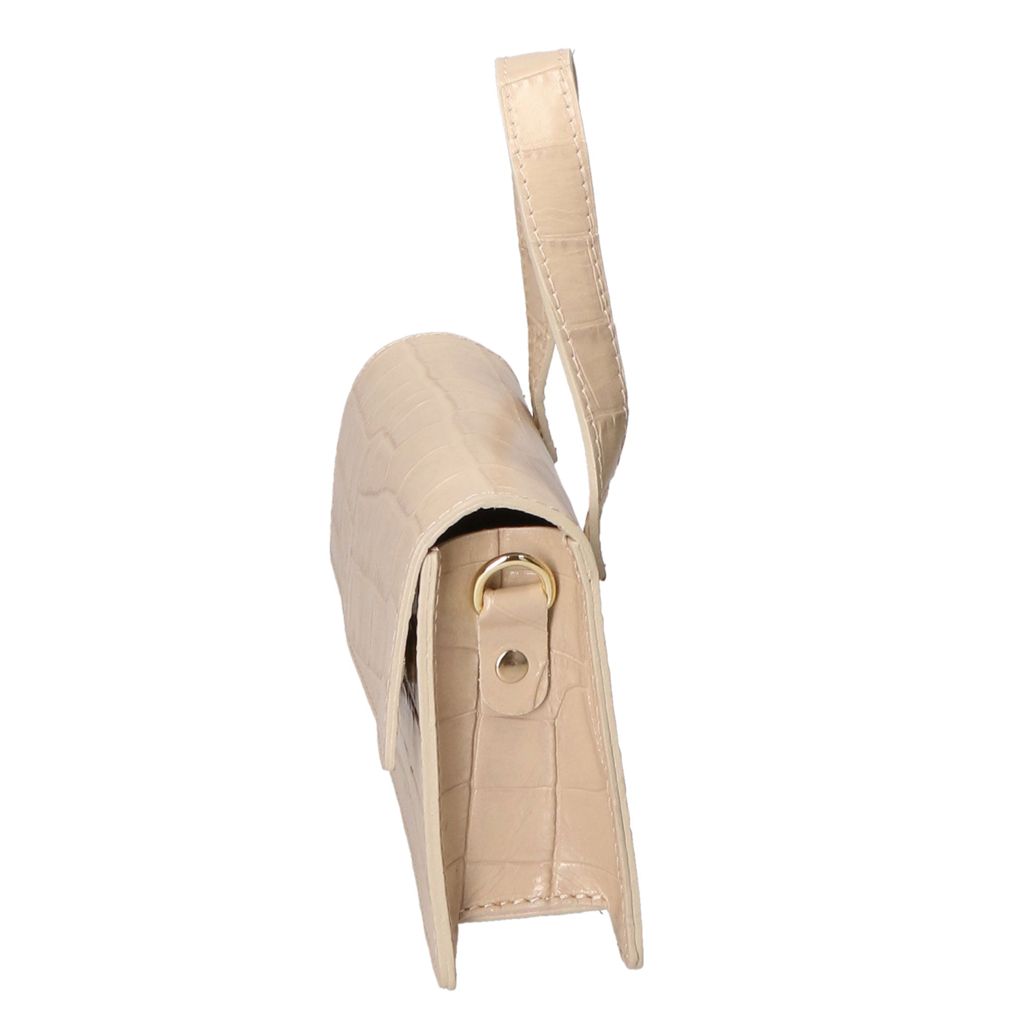 Borsa a mano da donna Pelle goffrata MYB-7036-SS-C37 BEIGE BEIGE My Best Bag
