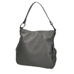 Bea Borsa a spalla da donna 100% pelle 05710-D27 GRIGIO SCURO DARK GREY Gave Lux