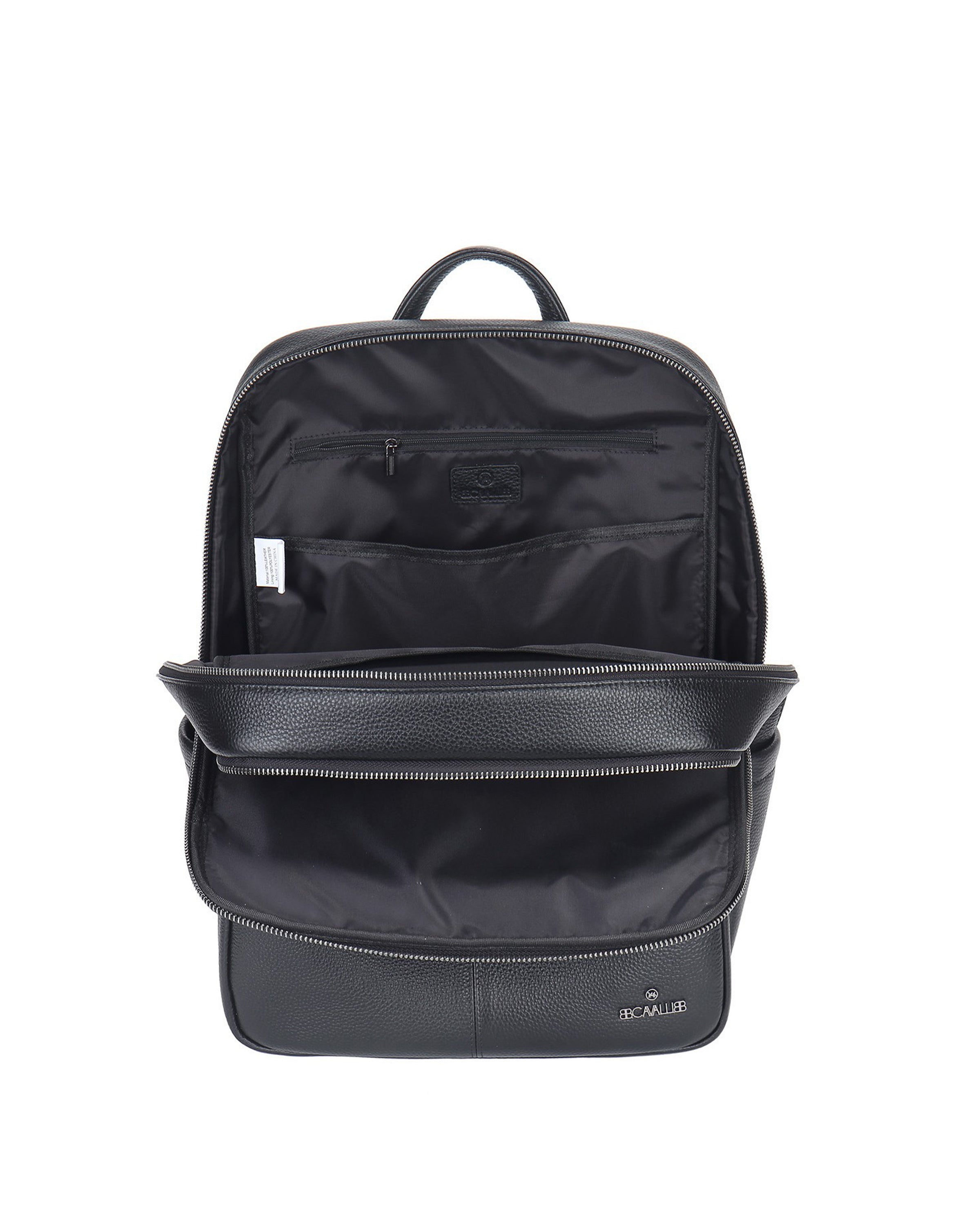 Zaino unisex in vera pelle Casual BC1304-NERO B Cavalli