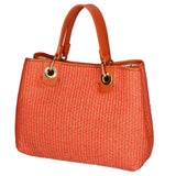 Borsa a mano da donna Paglia & Pelle MYB-05167-SS-524+D35 ARANCIONE My Best Bag