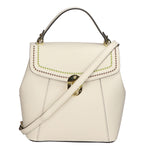 Giuditta Borsa a mano da donna 100% pelle 05937-L804 BEIGE Gave Lux