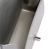 Borsa a mano da donna 100% Pvc FLAT XS MANHATTAN-SILVER Marc Ellis