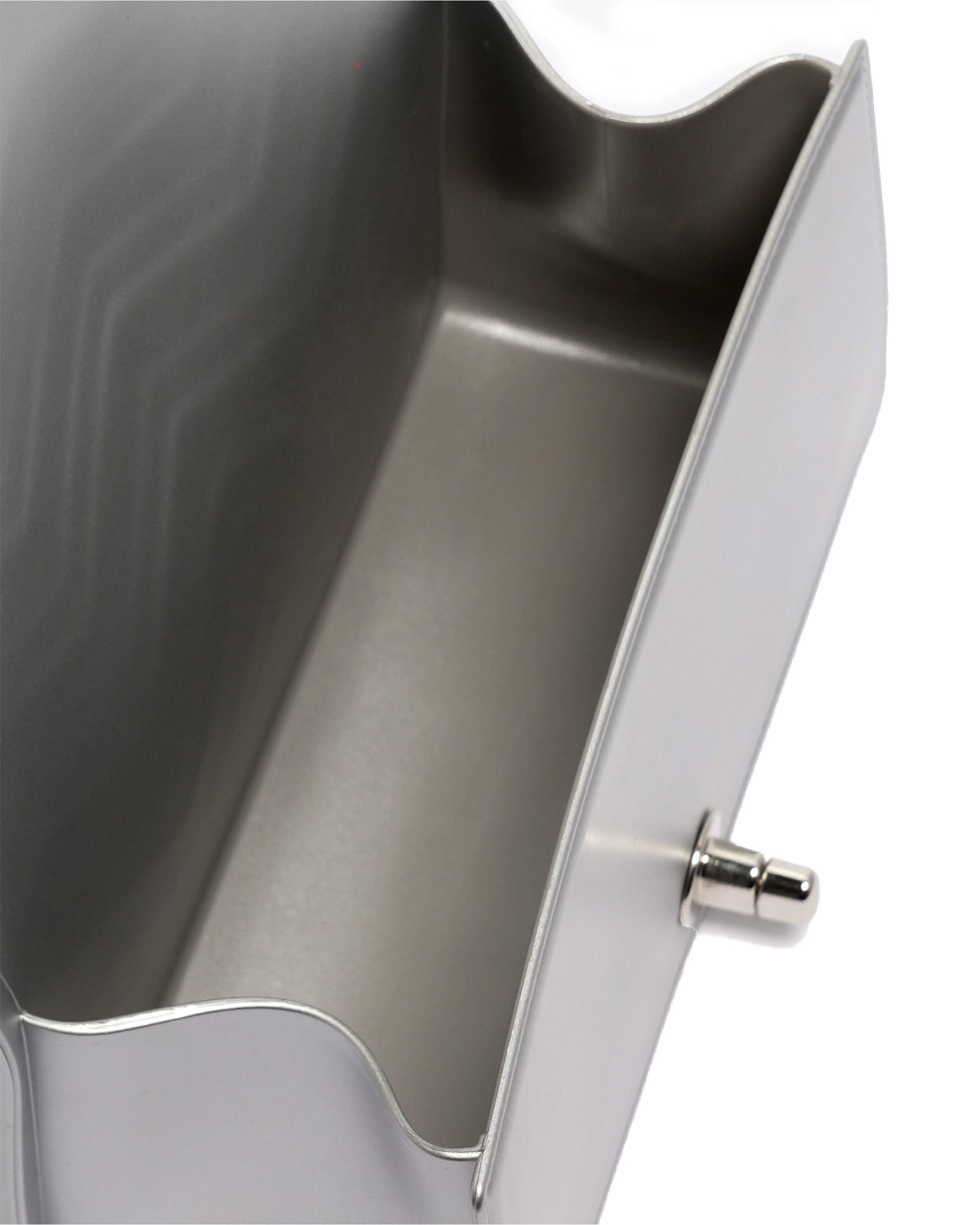 Borsa a mano da donna 100% Pvc FLAT XS MANHATTAN-SILVER Marc Ellis