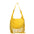 Zefira Borsa a spalla da donna Pelle Scamosciata 8630-GIALLO YELLOW Gave Lux