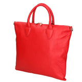 Ginny Borsa a spalla da donna Vera pelle 05981-D58 ROSSO FERRARI Gave Lux