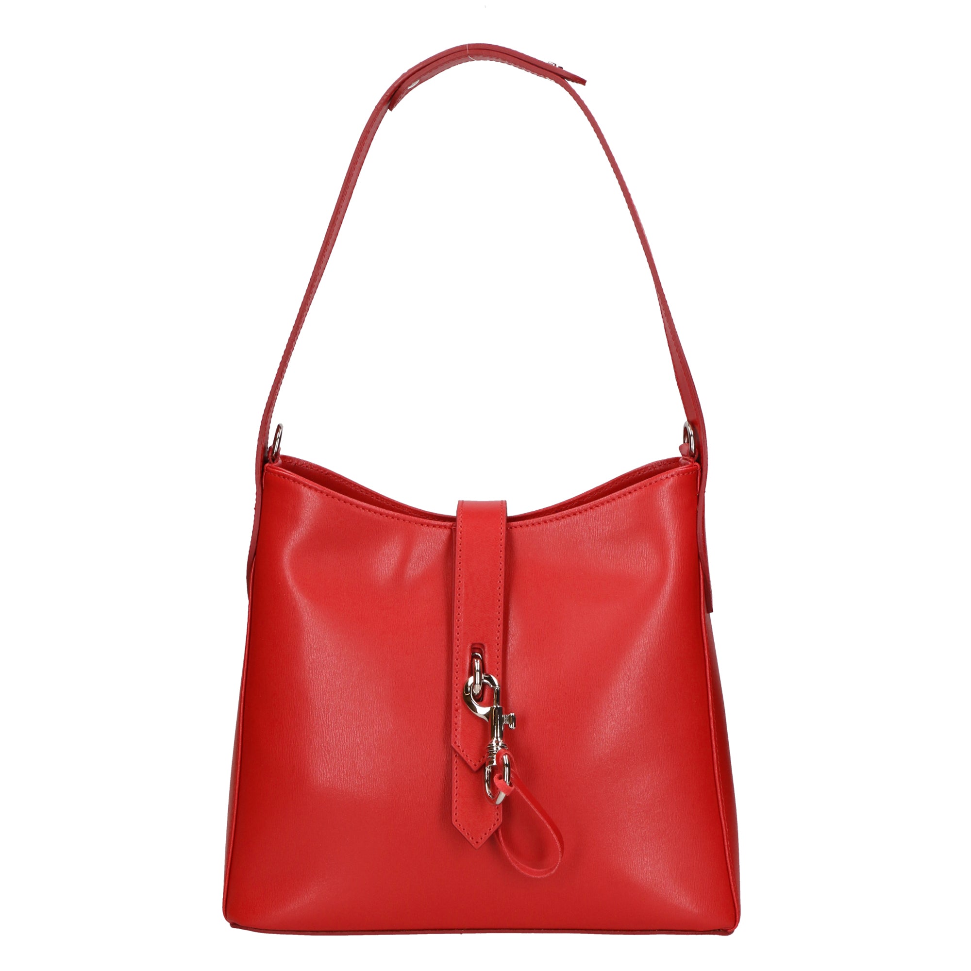 Imma Borsa a spalla da donna 100% pelle 05917-B58 ROSSO FUOCCO Gave Lux