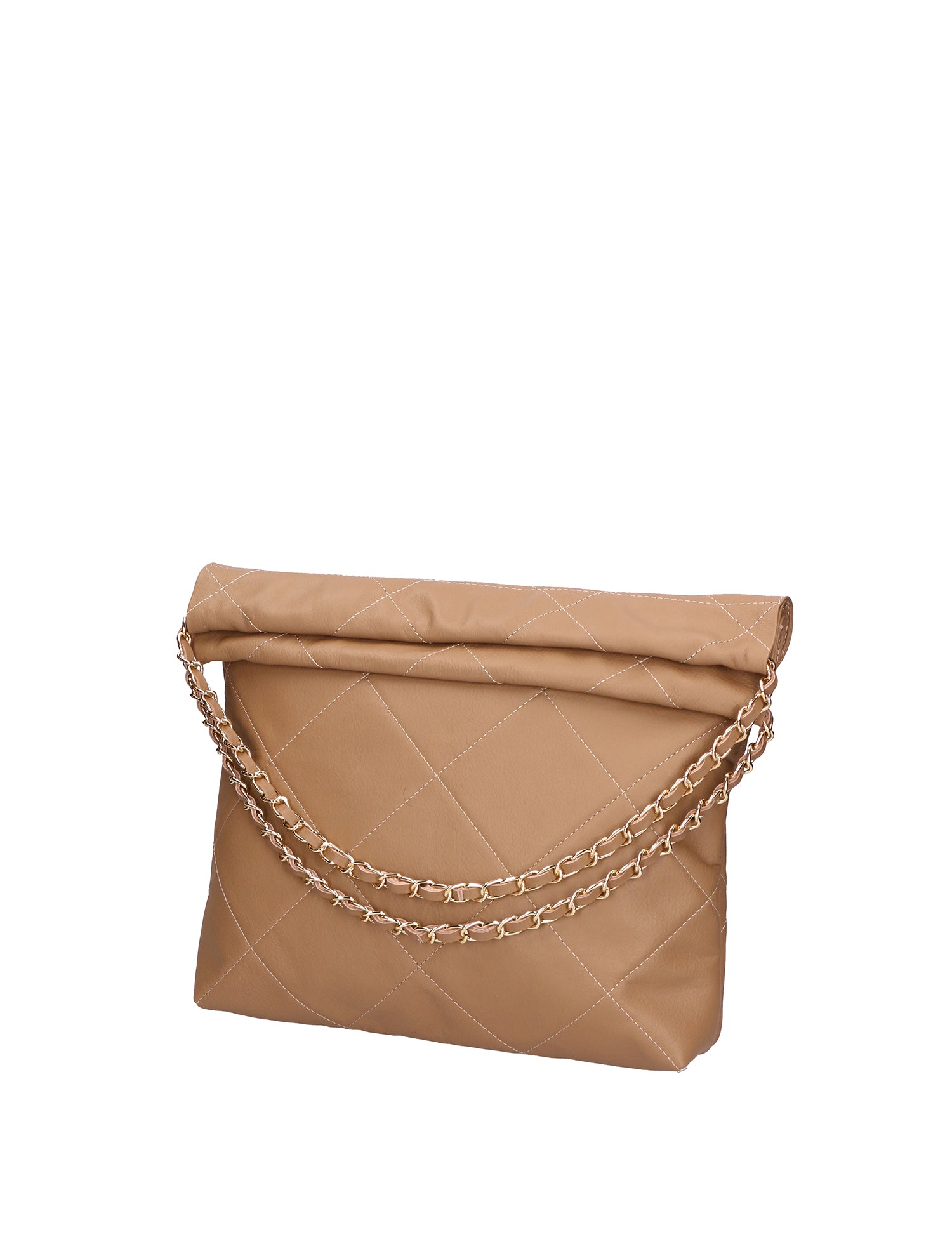 Violante Borsa a spalla donna Vera pelle 06897-S40 TAUPE Gave Lux
