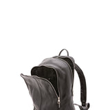Zaino unisex in vera pelle 100% cotone 4428-NERO Alessia Firenze