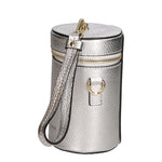 Borsa a mano da donna Vera pelle MYB-6036-FW-DL1 ARGENTO My Best Bag