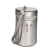 Borsa a mano da donna Vera pelle MYB-6036-FW-DL1 ARGENTO My Best Bag
