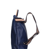 Borsa a mano convertibile in zaino da donna In Vera pelle Made in Italy 43x38x12 cm