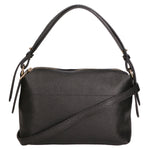 Vivienne Borsa a spalla da donna Vera pelle 06674-D28 NERO + D28 NERO Gave Lux