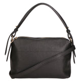 Vivienne Borsa a spalla da donna Vera pelle 06674-D28 NERO + D28 NERO Gave Lux
